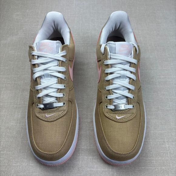🦂 2025 Nike Air Force 1 Low “Linen Canvas" 9.5M - Picture 3 of 6